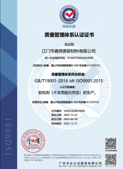 ISO证书-中文