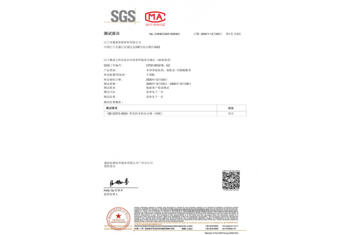 SGS报告